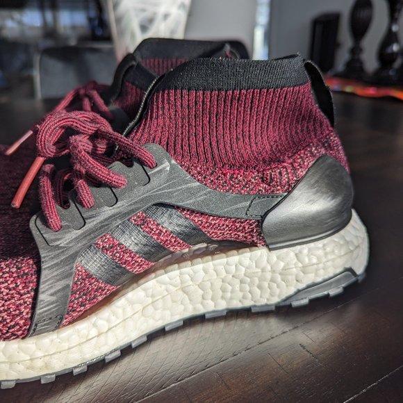Adidas UltraBoost X All Terrain Mid Mystery Ruby s: 9.5 - Picture 2 of 14